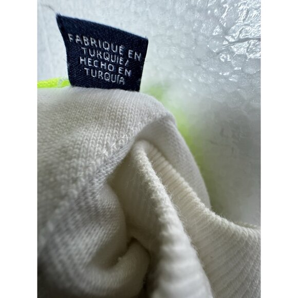 Vintage Tommy Jeans T-Shirt White Spell Out Flag Size‎ Medium Y2K Hip Hop Logo - Picture 6 of 7